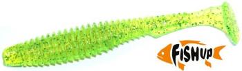 2" FishUp U-Shad - Flo Chartreuse Green | 026
